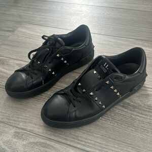 Valentino men’s black shoes size 44
